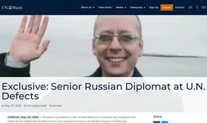 asahicom's tweet photo. 【抗議の辞職】在スイスのロシア外交官「噓と憎しみで戦争煽ってる」 https://t.co/r6mpbBXSO8

国際人権団体のUNウォッチが、ジュネーブで現地の国連機関を担当するロシアの外交官・在ジュネーブ国連代表部のボリス・ボンダレフ参事官がウクライナ侵攻に抗議して辞職し、亡命したと発表しました。 https://t.co/05JGNgJ4fA