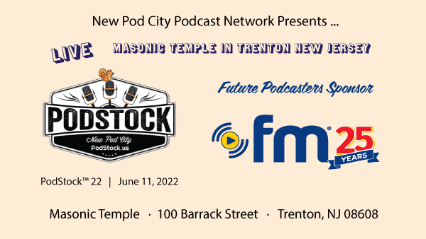 dotFM's tweet photo. 🔊 ATTN Future Podcasters in NJ & NY! 🎙️ 🚀 New #Podcast Event June 11th Trenton NJ. PodStock evolving landscape of Audio & Podcasting. Sponsored by #dotFM
Info Here: https://t.co/BOhPfheeVm
Future Podcasters: https://t.co/webukEoXnj
#Podcasting #Podcaster #Podcasters #PodStock https://t.co/N2ccJ4ysif
