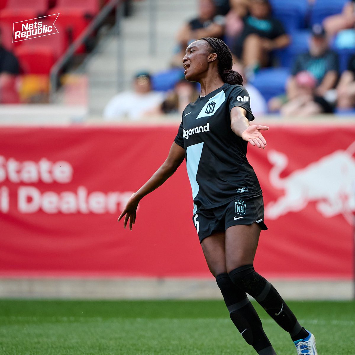 NetsRepublic's tweet photo. Hitting the post - a @GothamFC story 😔

#NetsRepublic | #YERRRR |#NWSL https://t.co/NftfoogOk7