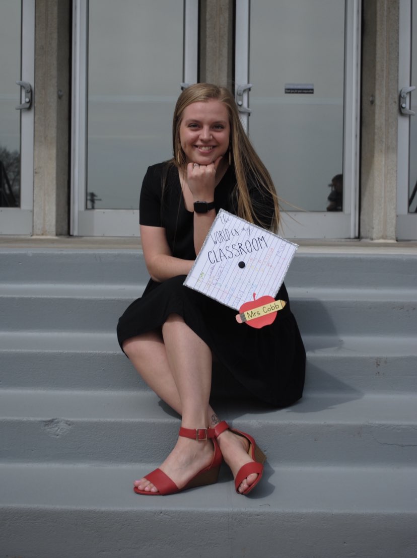 ‼️HIRED‼️Shout out to Miss Emma Cobb, who will be teaching Pre-K at the Earl Lawson Early Education Center in <a href="/PeteTweets453/">Leavenworth USD 453</a>!! #mulenation #growyourownfuture #opportunityinaction #ucmstrong <a href="/UCentralMO/">University of Central Missouri</a>