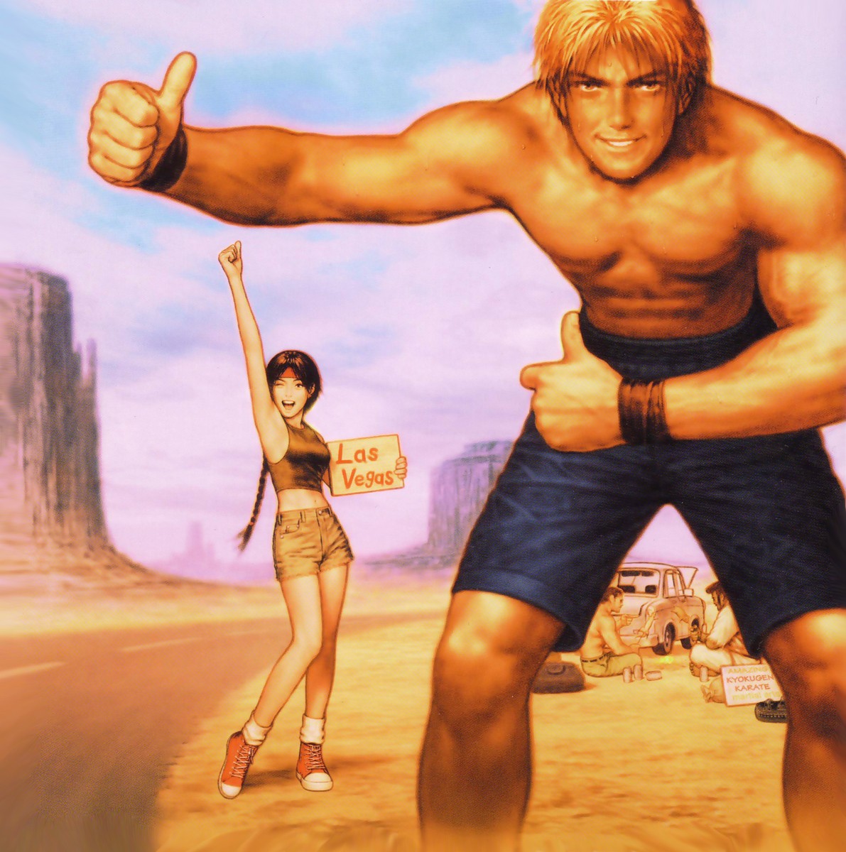 viuvasdokof's tweet photo. Team Art of Fighting: Artwork by Shinkiro.
#TeamAOF #RyoSakazaki #RobertGarcia #YuriSakazaki #MarcoRodrigues #AOF #RyuukonoKen #SNK #KOF #Shinkiro https://t.co/OwYseuHy1c