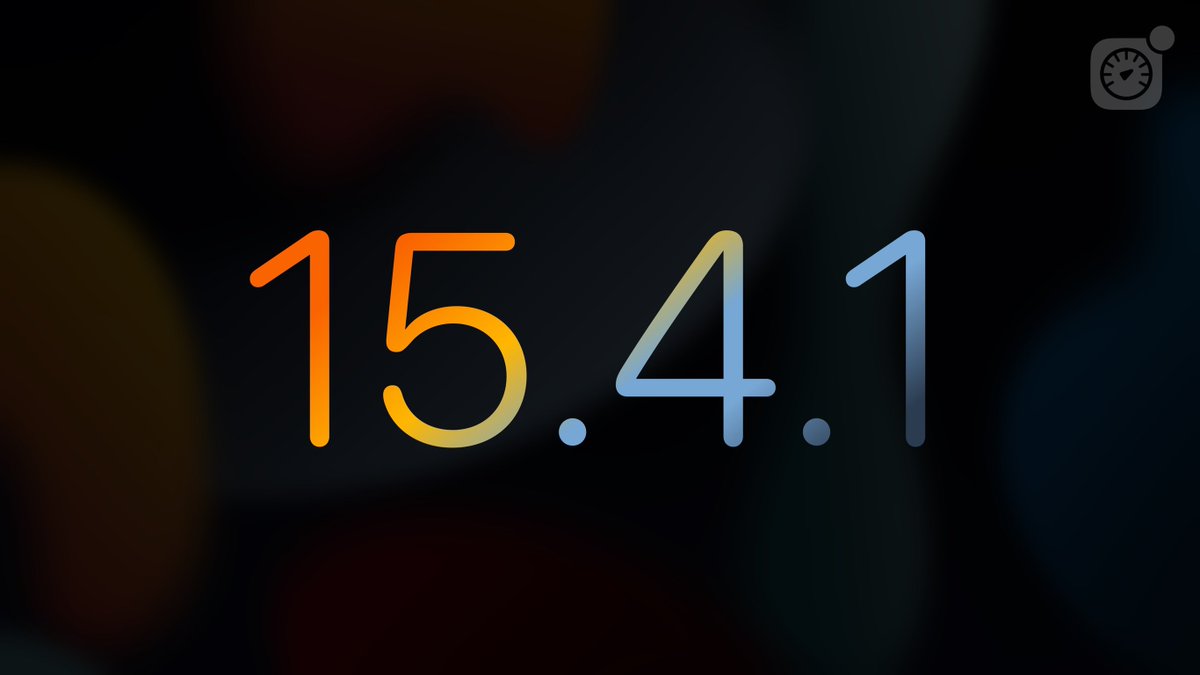 iSpeedtestOS's tweet photo. iOS 15.4.1 is no longer being signed by Apple.
That means downgrading or restoring to iOS 15.4.1 via iTunes or Finder is no longer possible.
#iOS1541 https://t.co/hG0ao9XKmv