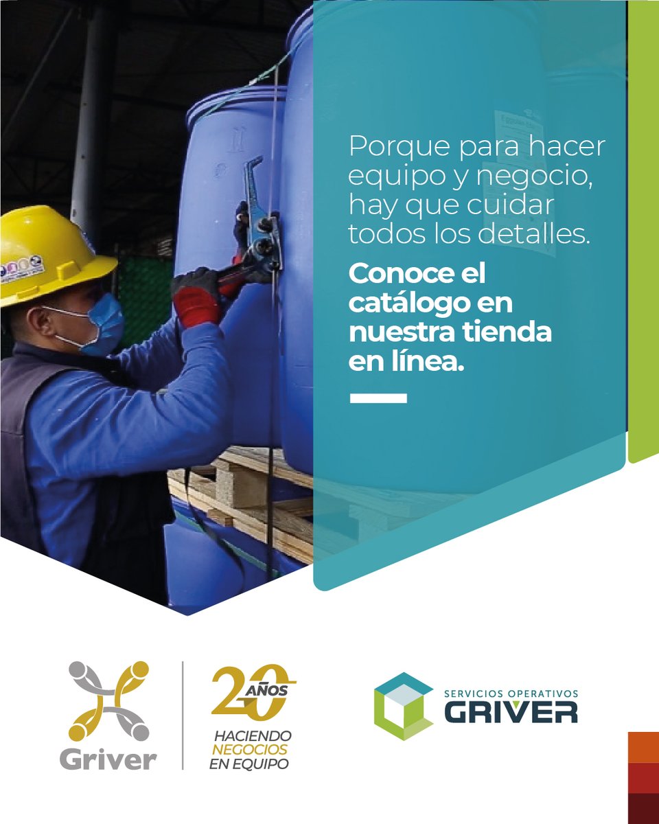 Que tu carga lleve el sello... 

Y el empaque y accesorios de calidad GRIVER. 

¡Para que tus mercancías estén seguras! 

sellos.griver.com.mx

#negociosenequipo #Griver #sellos #candados #logistica #seguridad #comercioexterior