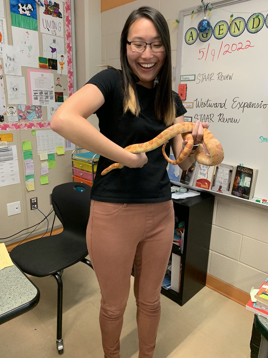 MissMoey's tweet photo. We had fun meeting Sandy the Snake earlier this month!☺️ https://t.co/AQgz1Oe4Cc