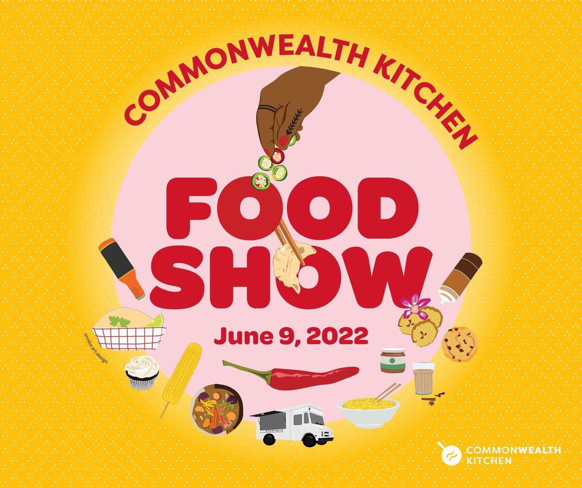 Foodies! Join our friends at <a href="/CWKitchenBoston/">CommonWealth Kitchen</a> on June 9 at the Seaport for their Food Show featuring 90+ of Boston's most talented and creative food entrepreneurs.

🎪 11am-4pm: Industry Trade Show
🧑‍🍳 4pm-7pm: Public Food Festival

Tickets: commonwealthkitchen.org/foodshow
#CWKFoodShow