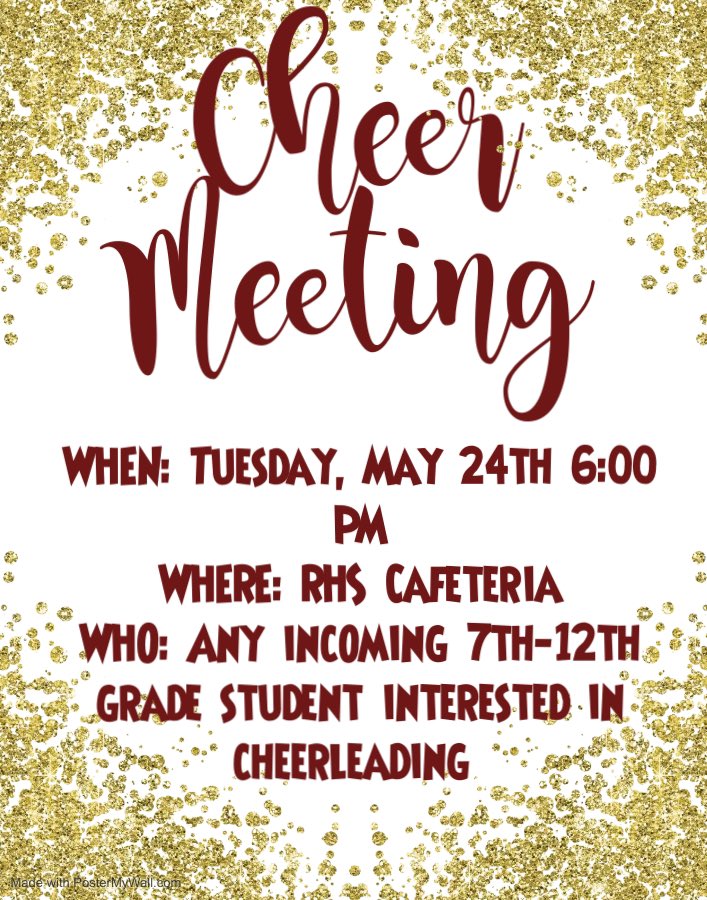 RHS Cheerleading tweet media