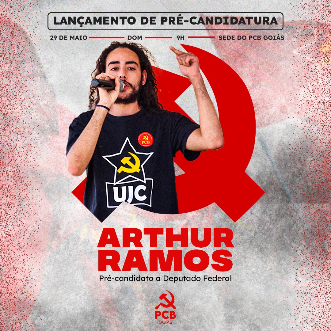 arthurramospcb's tweet photo. #BLOCODOPODERPOPULAR de Goiás está na rua!!!!

Domingo vai rolar o ato político de lançamento das pré candidaturas do @PCBpartidao aqui pra Goiás. Espero todos vocês lá na sede do partidão (endereço só me chamar na DM) https://t.co/cdC0lSfTf2