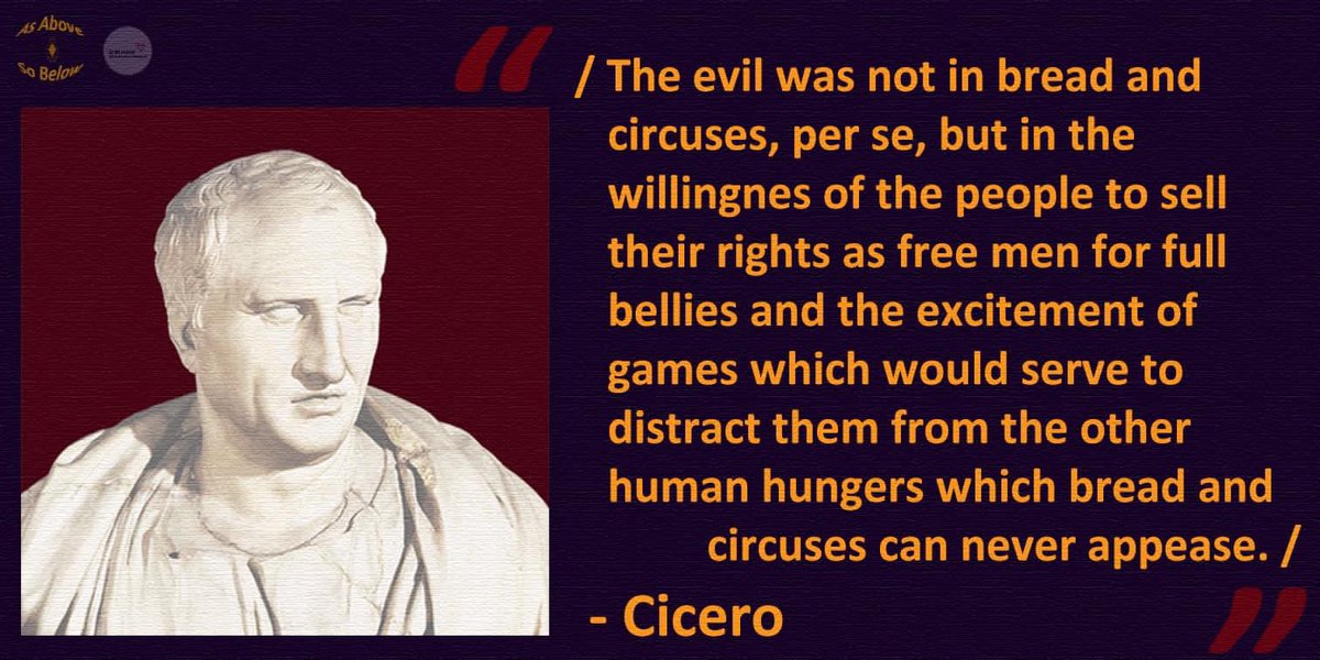 beinlibertarian's tweet image. #BreadAndCircus