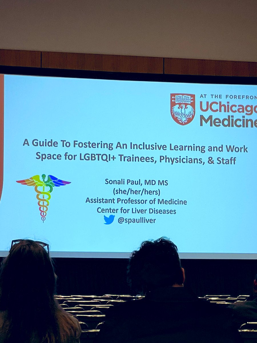 Thank you @spaulliver & @Chris_Velez_MD for the important dialogue reg. LGBTQIA community health disparities and highlighting the importance of the ongoing work & iterative process of inclusion for patients, learners & colleagues #rainbowsingastro #DDW2022 #LGBTQIA @DDWMeeting