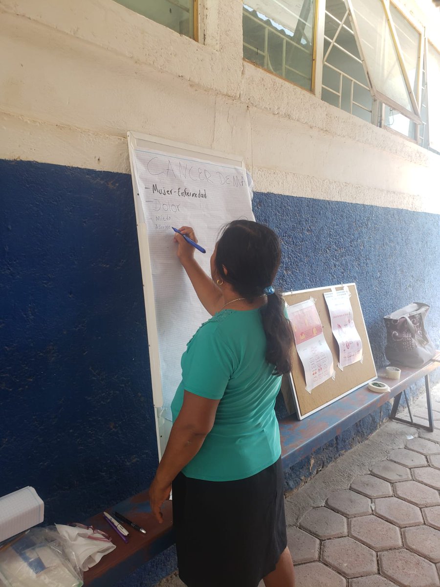 MISOCA_AC's tweet photo. Proyecto: "Mujeres Indígenas y Rurales Tejemos Lazos para aprender a Prevenir el Cáncer de mama".
En esta ocasión estuvimos en Xochiltepec, Puebla.
#PromesaAvon #misocaac #cancerdemama #deteccionoportuna #saludmamaria   @AvonMexico https://t.co/ObfTwD56RH