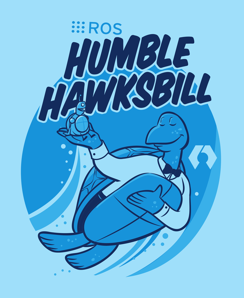 OpenRoboticsOrg's tweet photo. We would like to introduce you to ROS 2 Humble Hawksbill!
Humble is the latest ROS 2 release with support until 2027! This ROS release cones with lots of upgrades and improvements and we are sure you'll love it!
https://t.co/ZLkYJiWfQY https://t.co/Gw2UTHPCos