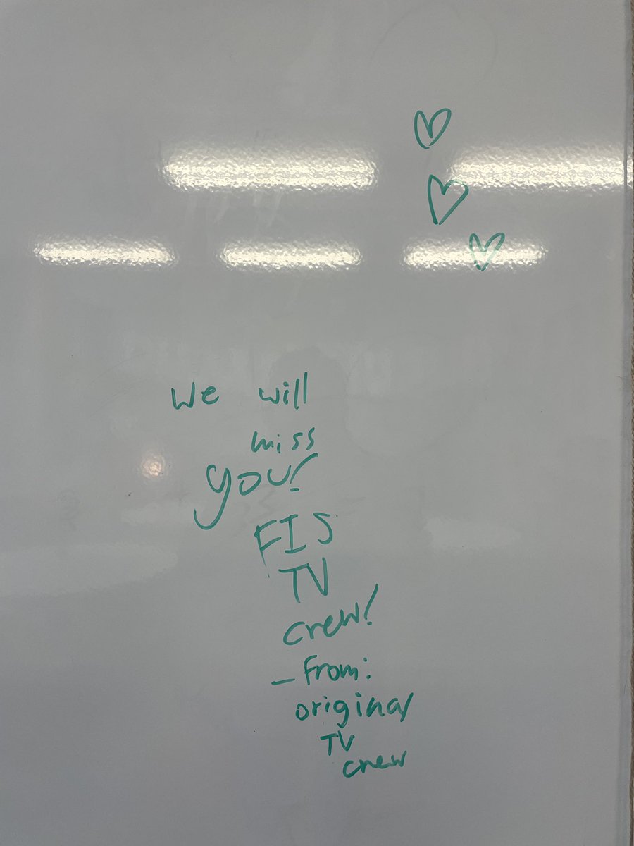 First year, 3rd season of FIS TV… that’s a wrap! Can’t wait for next year! <a href="/FISSharks/">Fukuoka International School</a> #fislearns #fistv