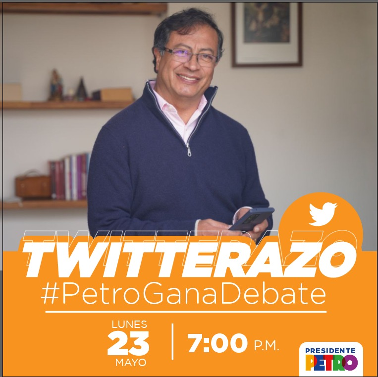 ElQueLosDELATA's tweet photo. Recuerden, hoy a las 7 pm, antes del debate, sale #AliasFicoParte2.

A las 7:30 es el #PetroGanaDebate de nuestro futuro presidente @petrogustavo.

#SOSColombia 

Ayúdenme a mover estas tendencias!🔥🔥🔥🔥 https://t.co/xIBu8tnfKO
