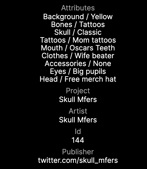 skull_mfers's tweet photo. A little test 👀
I can't believe we are doing a #freemint on Cardano

💀❤️‍🔥 https://t.co/bfS6ODvD5T