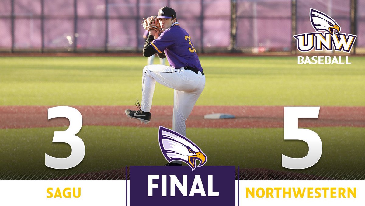 unweagles's tweet image. ⚾️ @UNWBaseball WINS AND ADVANCES TO THE FINAL DAY OF THE @NCCAAChamps NATIONAL TOURNAMENT ‼️🔥

🦅 #CompeteWithPurpose