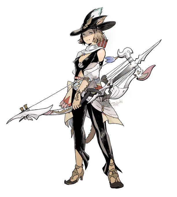 ペンでさらっと仕上げたものシリーズ(?)たくさん描いて並べたいなw 