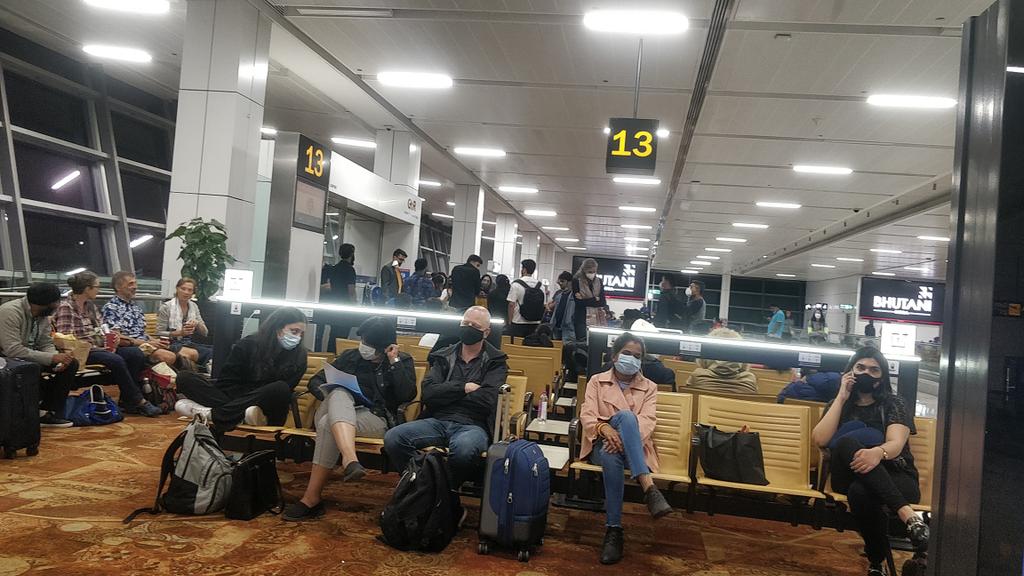 tajrohit1's tweet photo. @airindiain Ground team says that there is no crew for the flight and the flight is getting delayed to Paris for no reason @DelhiAirport @staralliance @RNTata2000 https://t.co/x38CehDQiC