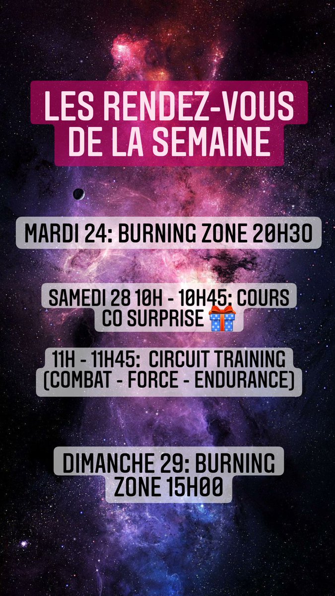 SAS_PMG's tweet photo. Le programme de notre semaine sportive chez Greenhouse sport et nutrition à Amneville 

#Metz #Amneville #GrandEst #Moselle #sport #summerbody https://t.co/75TCk0wT0c