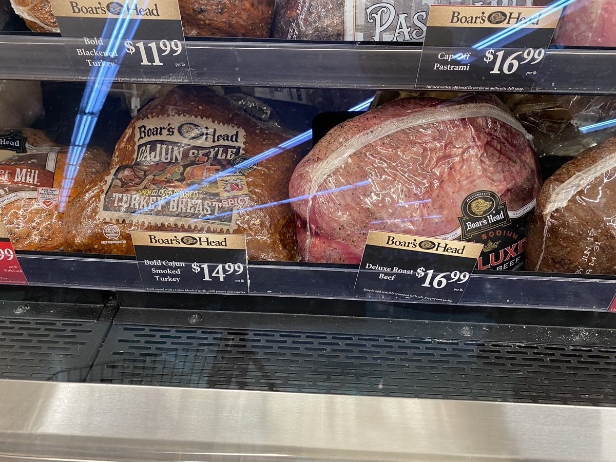 realJennaEllis's tweet photo. Lunch meat in Colorado is now $15 or more per pound. @KingSoopersNews #Bidenflation https://t.co/m4LxC5QxPq