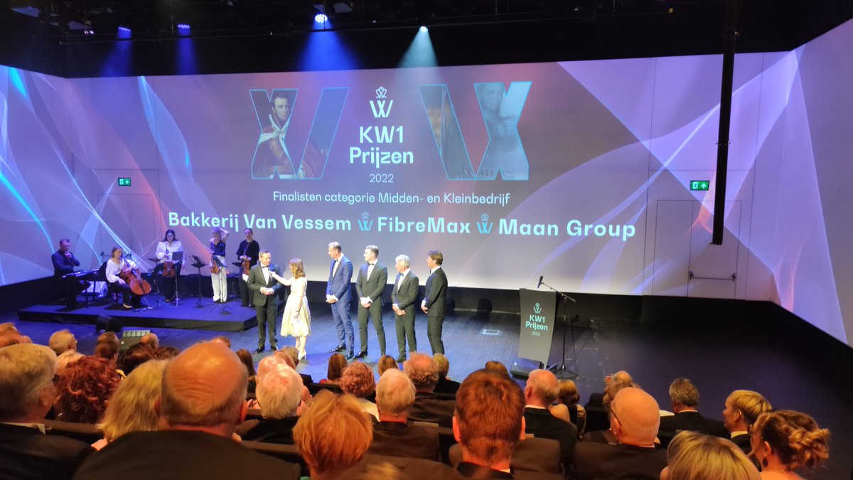 BE_olga's tweet photo. #KW1PRIJS tonight, awarding the King Willem I Entrepreneurship prize for Sustainability, SME and large company categories #ondernemerschap #entrepreneurship https://t.co/nyQctuNMB7