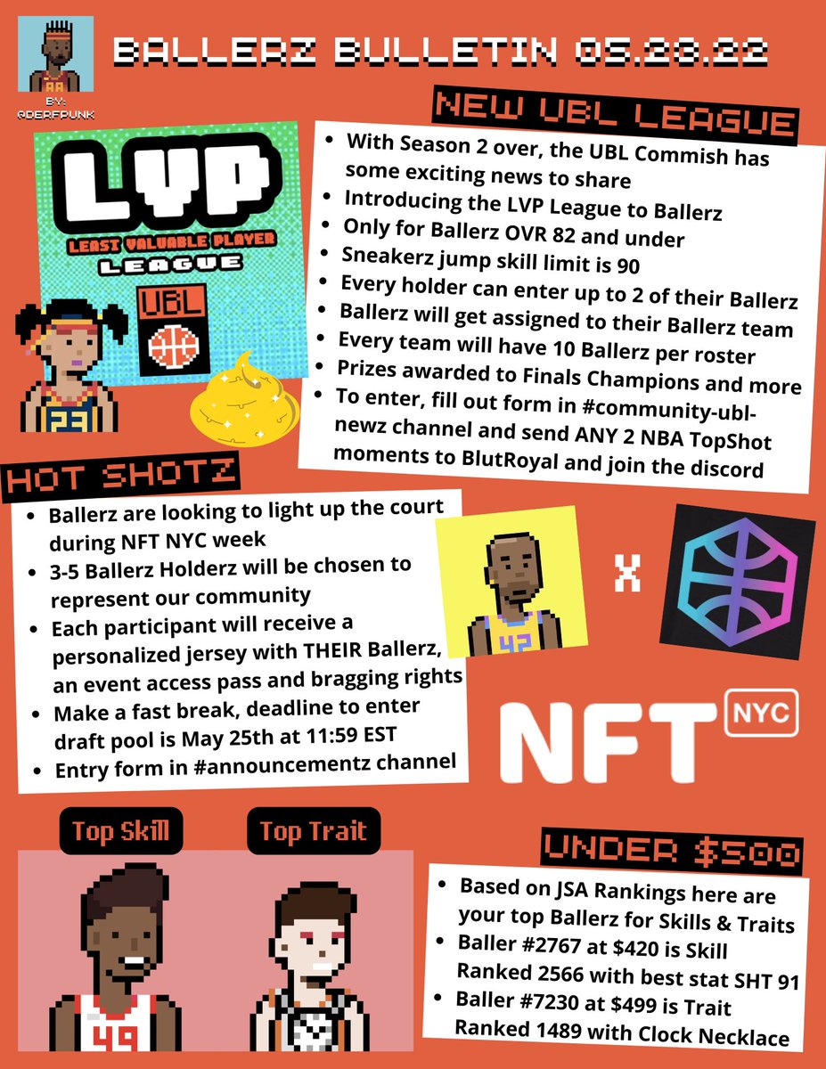 Bbballerz…mount up! #BallerzNation 
<a href="/U_B_L/">j</a> <a href="/nftba_/">NFTBA</a> <a href="/GaiaMarketplace/">Gaia Marketplace</a>