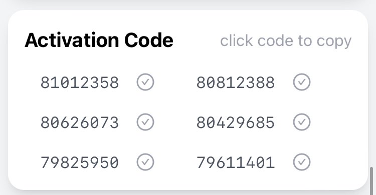 #本日の徒歩　昨日分！
別件で大損しちゃってふて寝したので昨日は最低限のみ歩きました〜

#5kmtoday 今朝一部のMV消化〜
今夜は歩きたい👟

3枚目はアクティベーションコードです
残り6個なのでよろしければお使い下さい✨