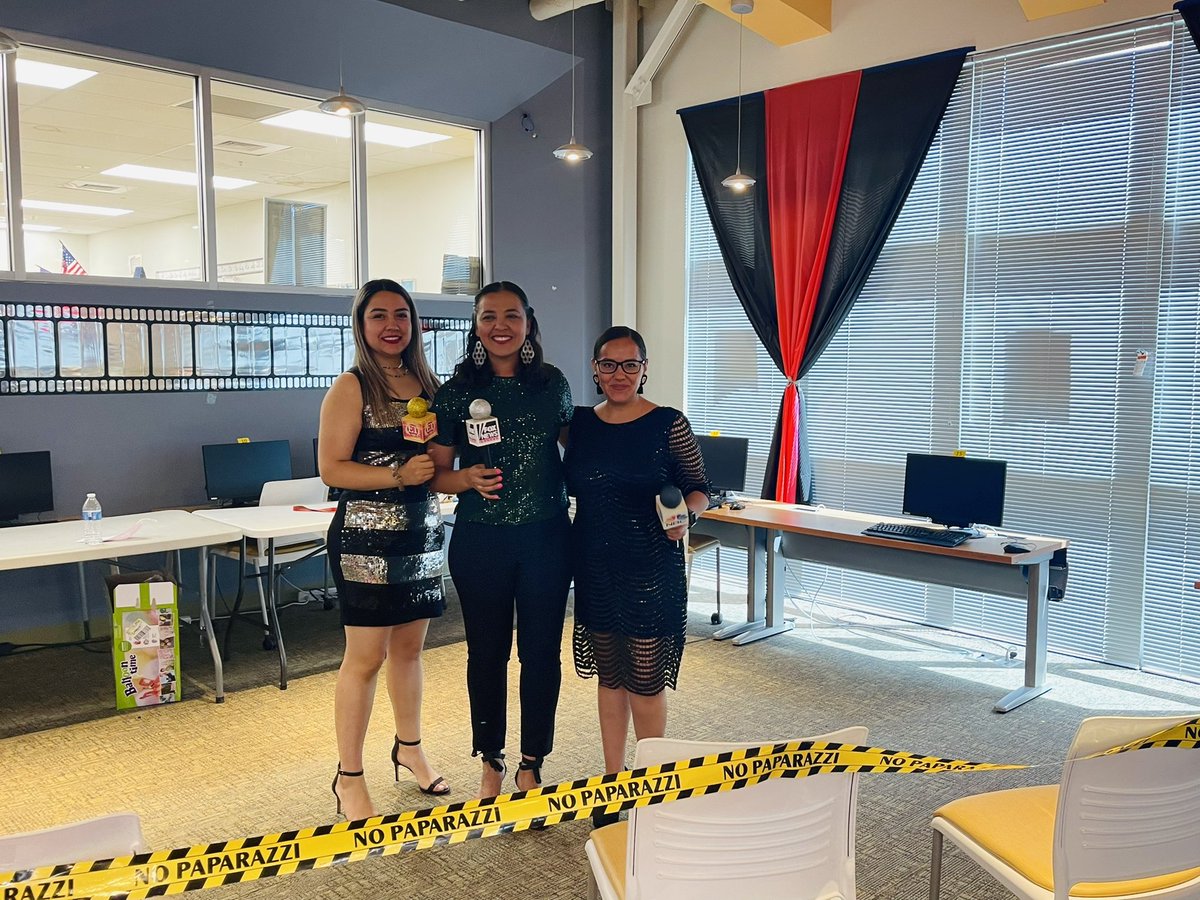 ReyesElementary's tweet photo. Our 1st Annual Reyes Film Festival was a great success. Thank you to Ms. Jacqueline Martinez, 4th grade teacher and Mrs. Rachael Coronado, parent volunteer for sponsoring our 10 future Hollywood filmmakers 🎥 🎞 💙🧡@CanutilloISD @PedroGalaviz9 @JessMCarrillo https://t.co/B1UFJo1jXS