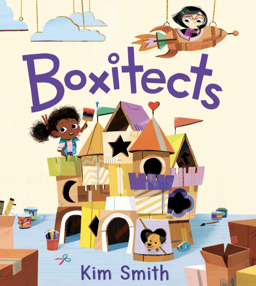 LaurenPalos's tweet photo. BRING A BOX DAY! Thank you @Oliva1st for creating some of the most engaging activities to support our @StuchberyES #readers! #Boxitects inspired a group of #makers @Kimdraws! We digitally engineered our plans in @Seesaw before exploring materials #PISDLAChat #STEMeducation https://t.co/ihFhlYKldk