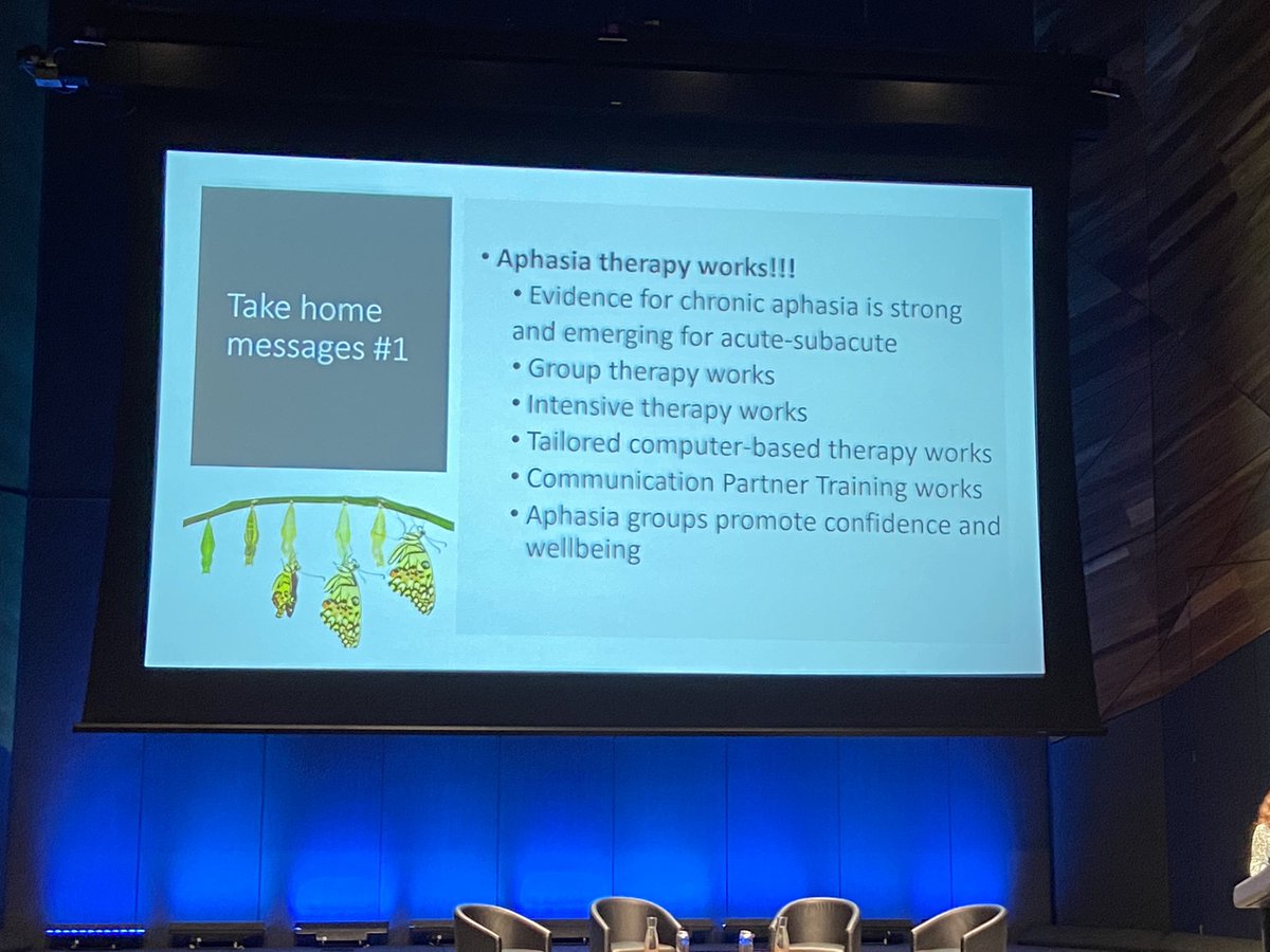 brookejryan's tweet photo. What a tremendous presentation @rose_mirandaros Elizabeth Usher Memorial lecture @aphasiacre very uplifting and inspiring of change https://t.co/hsjPqFyg3Y