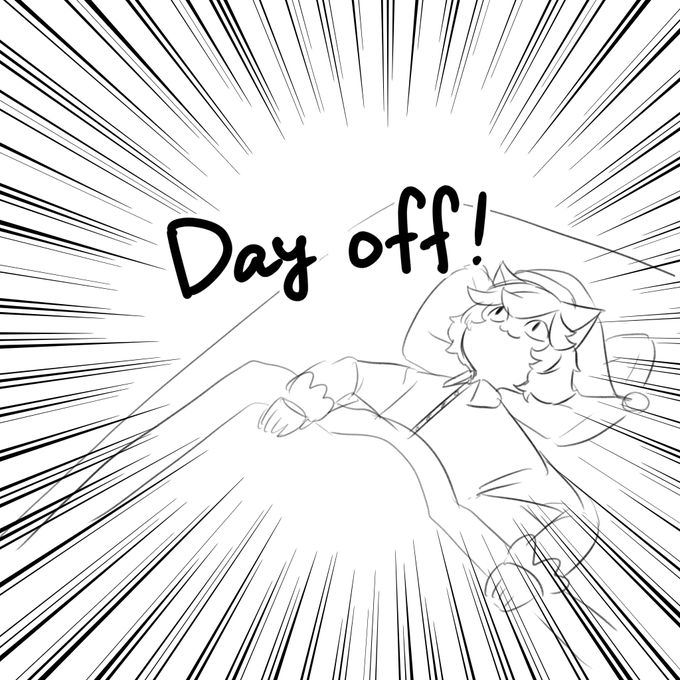 今日お休みです。やったぜ。 