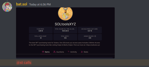 cryptost04's tweet photo. Another banger play by @McCrewDao 
- SOLtools called at 1.3 sol currently sitting at a floor of 9 sol comment and maybe ill send an invite 😋#solana #McCrewDAO #NFTs https://t.co/z3wW36RK57