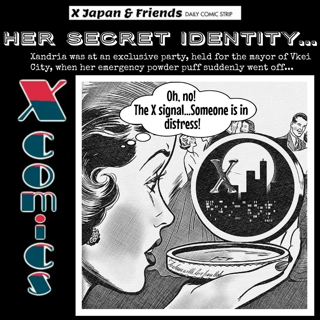 Rocklady19731's tweet photo. She works as the personal secretary for the mayor of Vkei City. Only, in times of need, she is...🦸‍♀️

#fakecomics #xcomics #vintagestylecomic #XJAPAN #xandria #xgirl #xsignal #x #fanart https://t.co/AXXWDfQ7HB