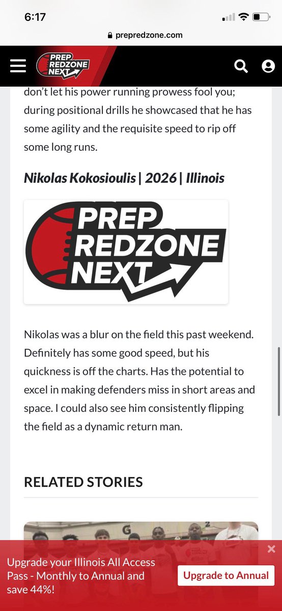Nkokosioulis's tweet photo. Had a fun time competing this weekend I appreciate prep redzone for inviting me to the camp and the kind words @CoachBigPete @EDGYTIM @MrFritz8 @EliasKarras https://t.co/Rszuuy3I3h