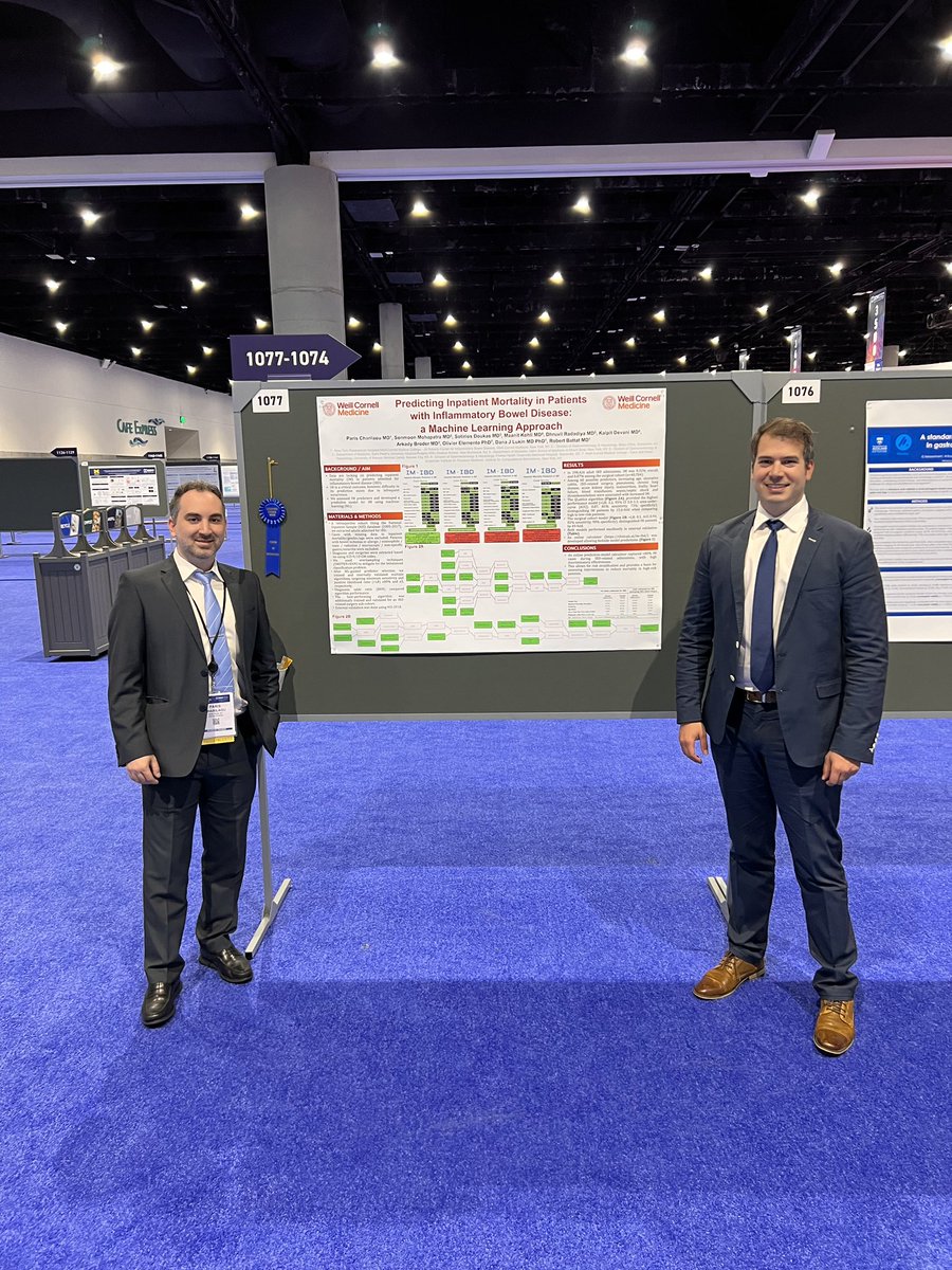 Paris Charilaou, MD FACP (@dr_pcharilaou) on Twitter photo Inpatient mortality #prediction in #ibd admissions! #Qlattice (<a href="/AbzuAI/">Abzu</a>) model bringing #explainableAI in #gi @ <a href="/DDWMeeting/">Digestive Disease Week</a> #DDW2022 #poster of #distinction #award! @Doukas1Sotirios <a href="/Dana_Lukin/">Dana Lukin MD, PhD</a> <a href="/BattatMD4IBD/">Robert Battat MD</a> <a href="/WCM_IBD/">Weill Cornell Medicine IBD</a> Inpatient mortality #prediction in #ibd admissions! #Qlattice (<a href="/AbzuAI/">Abzu</a>) model bringing #explainableAI in #gi @ <a href="/DDWMeeting/">Digestive Disease Week</a> #DDW2022 #poster of #distinction #award! @Doukas1Sotirios <a href="/Dana_Lukin/">Dana Lukin MD, PhD</a> <a href="/BattatMD4IBD/">Robert Battat MD</a> <a href="/WCM_IBD/">Weill Cornell Medicine IBD</a>