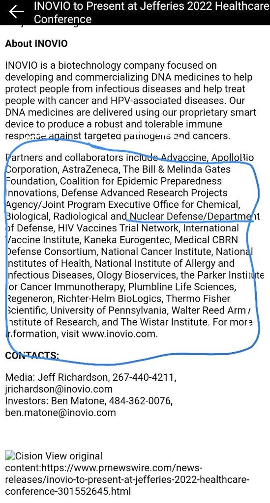 finalmetaverse's tweet photo. $GOVX &amp; $INO THERE'S A DIFFERENCE AND ONE FUNDED TO SCALE UP ALREADY. #monkeypox #vaccine and delivery mechanism https://t.co/hMT8uKamyn