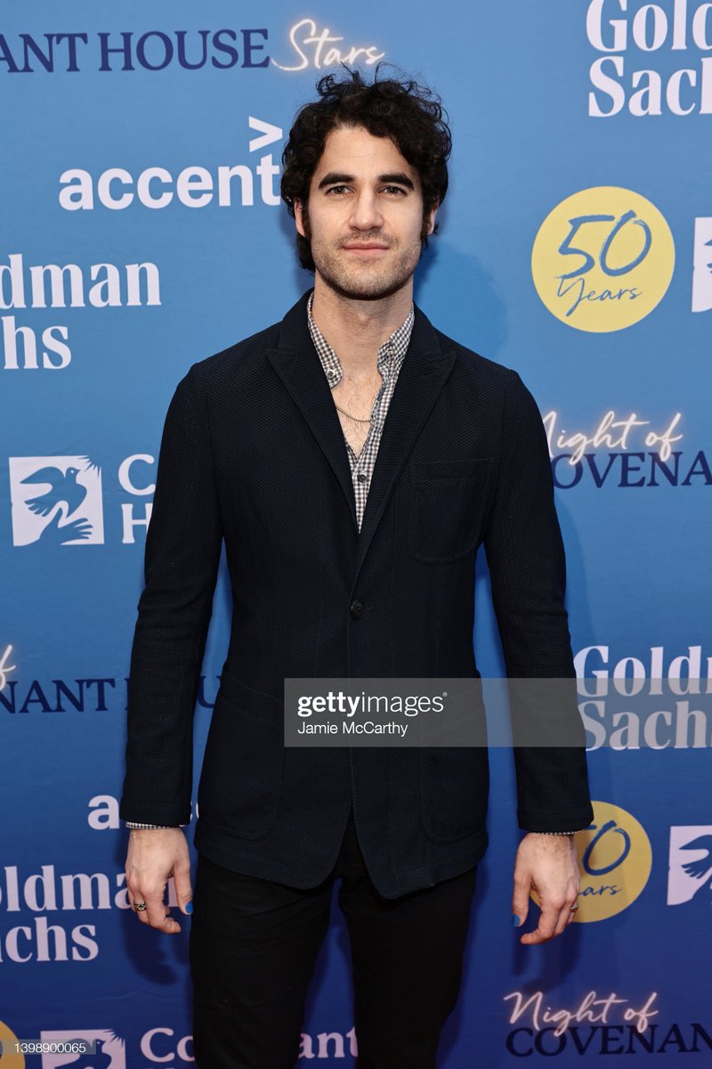 DarrenArmy's tweet photo. Darren Criss attends the 2022 Night of Covenant House Stars Gala at Chelsea Industrial on May 23, 2022 in New York City. (Photos by Jamie McCarthy/Getty Images) https://t.co/4VAQM1WBMS