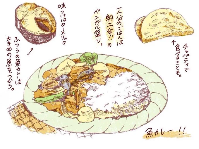 【過去記事紹介】
「世界家庭料理の旅」Vol.3 バングラデシュの魚カレーは、魚を取るところから始まる⁉

飛行機の窓からは、地平線の向こうまで続く水田や湖が夕日を映してキラキラ輝いている。
まさに黄金の国、バングラデシュ!

https://t.co/AG9lJ6zxc0 