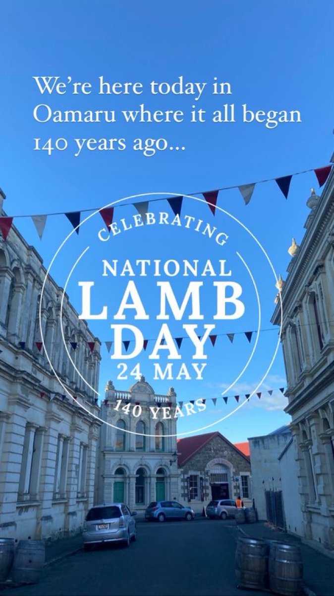 As Mayor of Kaipara District who’s also proud to be a sheep farmer, I just sent a message to Mayor of Waitaki District (which includes Oamaru) wishing him well for the 140th celebrations at his place today. Happy National Lamb Day from the top part of NZ ! 🐑 <a href="/NZBeefLamb/">Beef + Lamb New Zealand</a> <a href="/lgnz/">Local Government NZ</a>