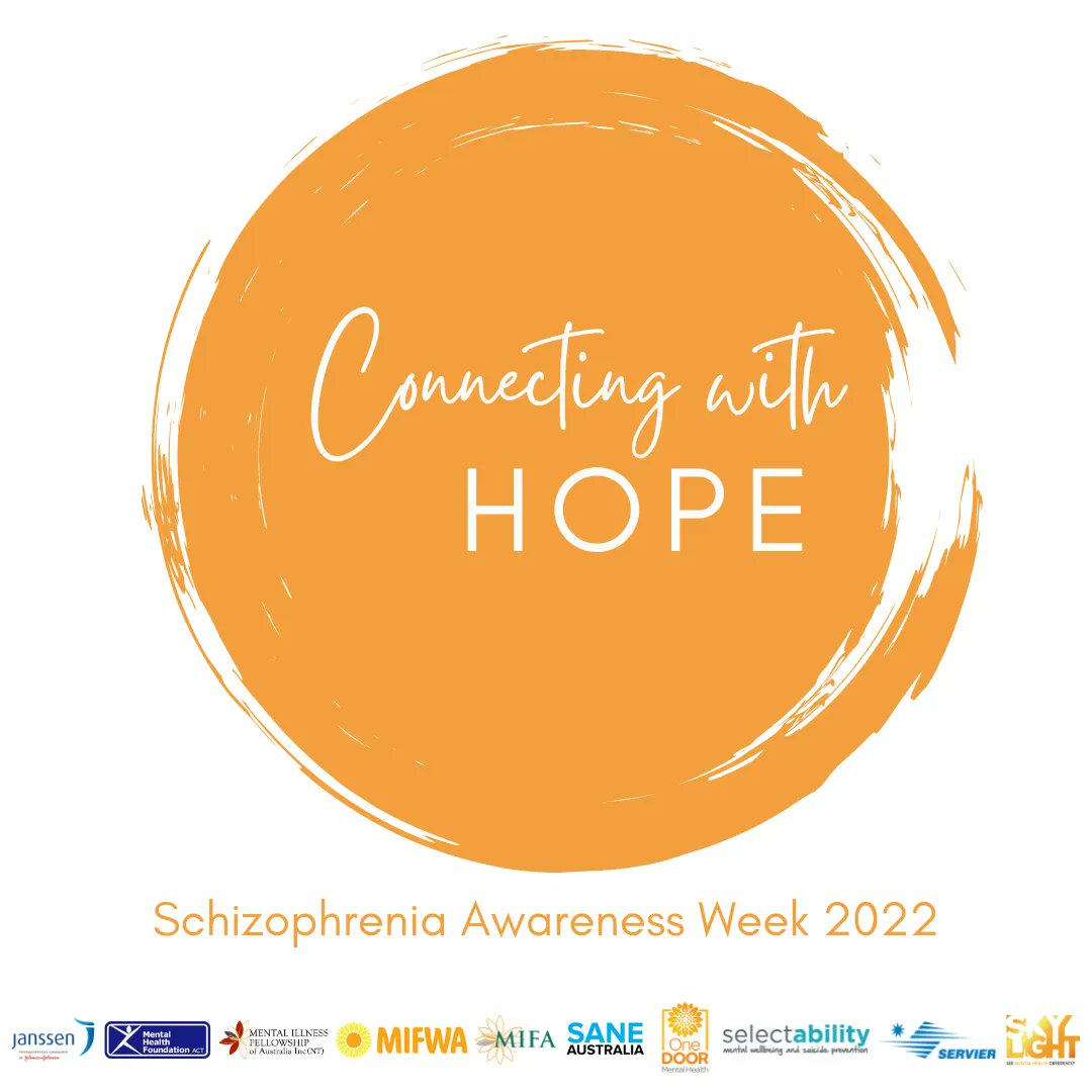 MIFWAorg's tweet photo. Today is World Schizophrenia Awareness Day. With the right supports people with #schizophrenia can and do recover. #ConnectingWithHOPE to friends, family, carers & the community is an important part of #recovery #SAW2022 https://t.co/uZmwQKhlkZ