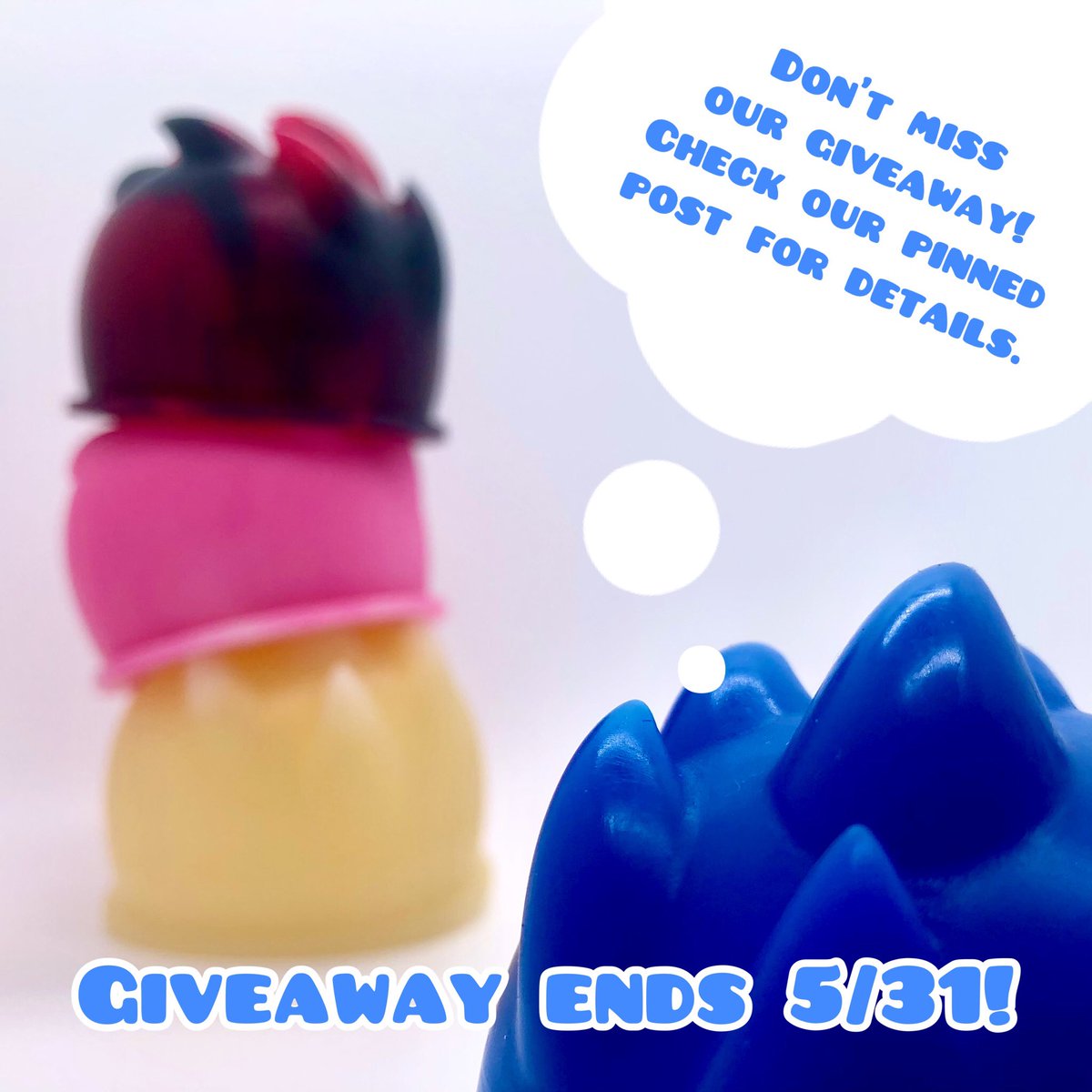 ConsoleKink's tweet photo. It’s almost time! A little reminder that we have a giveaway going on until May 31st. #siliconetoys #noveltytoys #fantasytoys #hitachimagicwand #Giveaway https://t.co/lpScx42L7Z
