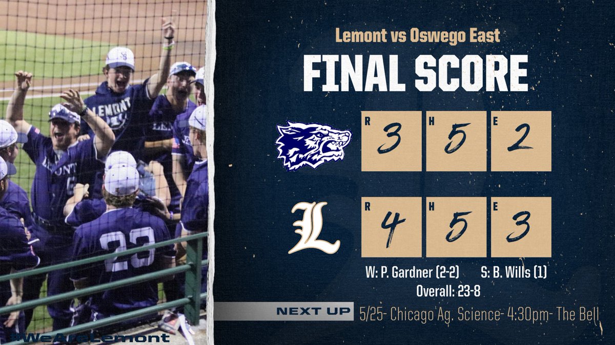 Lemont Baseball tweet media