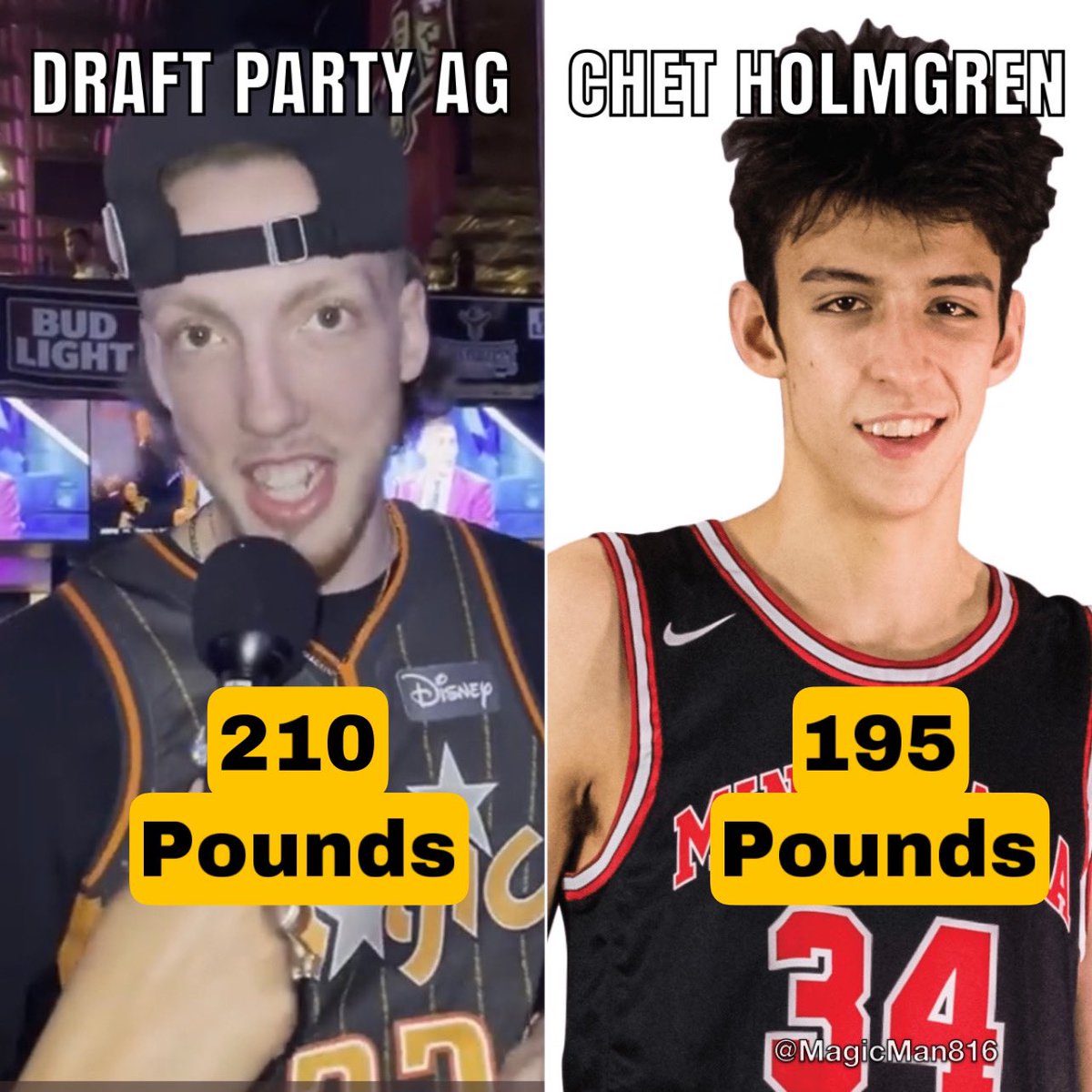 WeltGawd's tweet photo. I'm sorry, I had to do it!

@SixthManShow can you confirm @DraftPartyAG's height? https://t.co/tsqlDYbNp9