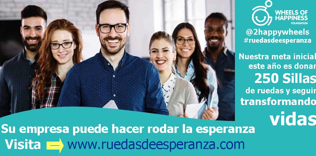 2HappyWheels's tweet photo. Usted y su empresa pueden apoyar nuestra campaña #RuedasDeEsperanza para empoderar a más personas con #DiscapacidadMotora o #LesiónMedular al donarles una #SillasDeRuedas. Sólo tiene que registrarse en https://t.co/AOMtPkIfF3 o ponerse en contacto con @LucioHerrera https://t.co/oOvYiGXgrj