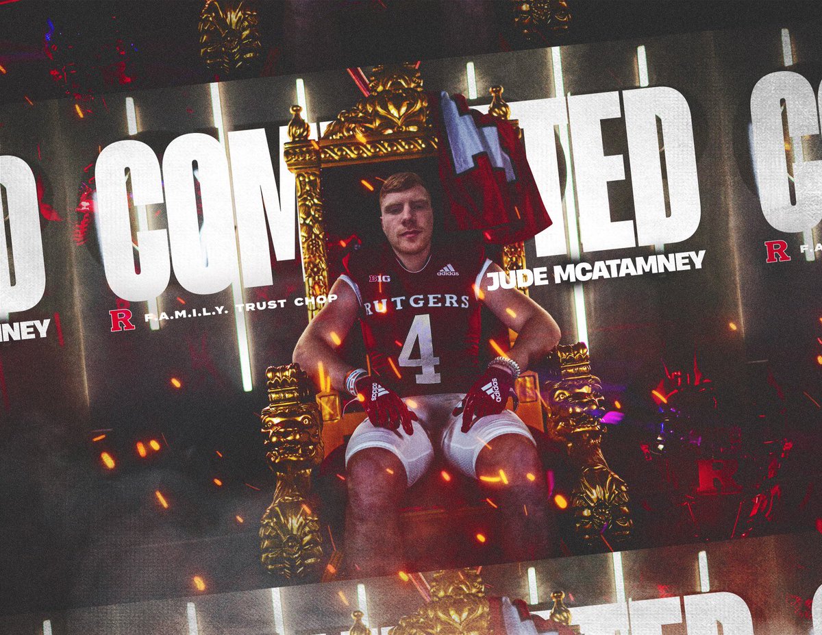RFootball's tweet photo. Welcome to the F.A.M.I.L.Y. Jude ‼️

@mcatamney_jude | #CHOP | 🪓 https://t.co/hm8gb685aV