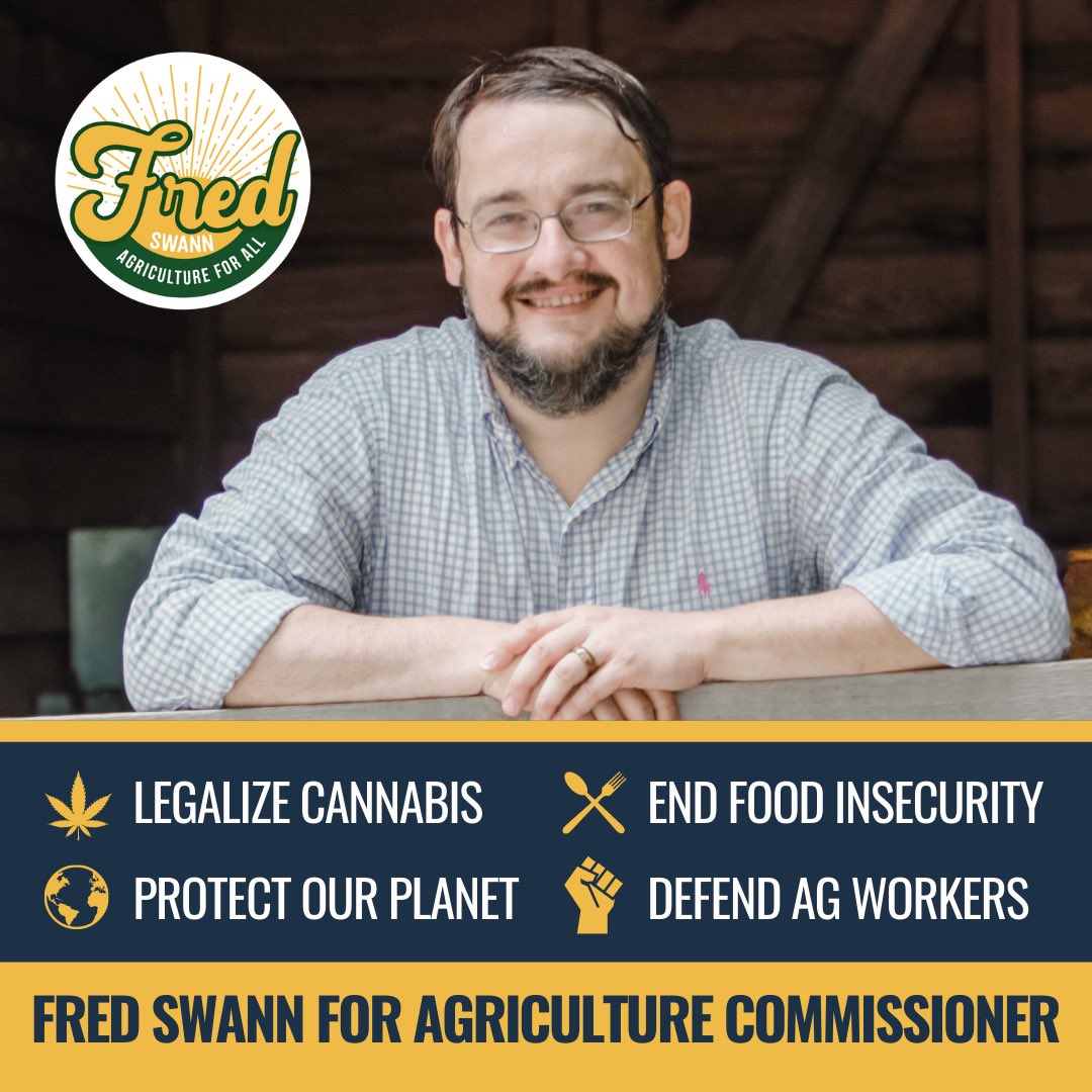 FredForGeorgia's tweet photo. We’ve been running strong, but we are going to need every single person to show up to the polls tomorrow to make #AgricultureForAll a reality in Georgia. #gapol https://t.co/dQquFL2ebl