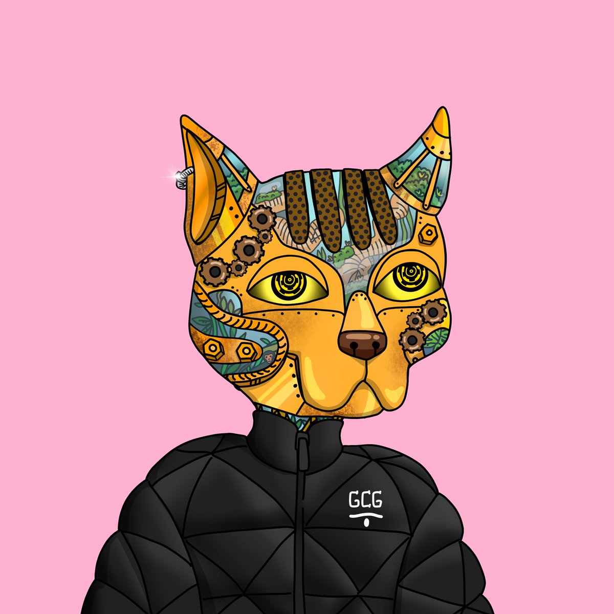 HenryBe72015117's tweet photo. Just got my first serious NFT by joining the @GutterCatGang #GangGang #GutterClones https://t.co/vlm8419kE5