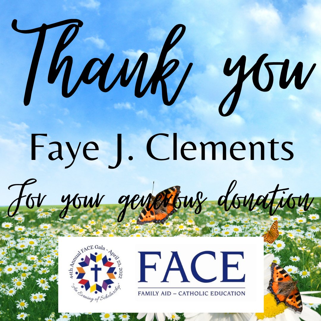 FACE Family Aid-Catholic Education tweet media