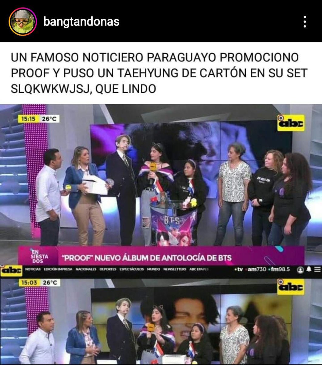 JTannieQ's tweet photo. MMAAMMAA SOMOS INTERNACIONAAAALLL IWKDOWKDOKWOFKFF MI PAIS MI PAIS 
#ProofMetasPy  #BTS_Proof @BTS_twt https://t.co/1EMQtCSu2K