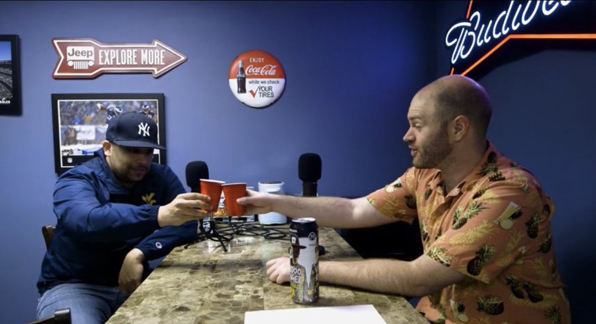BossinOut's tweet photo. IPAs, teenage fads, and all sorts of shenanigans! All new episode of #BossinOut now on YouTube or wherever you get your podcasts https://t.co/zJsdxjf5jT https://t.co/YDCfqc8hOy