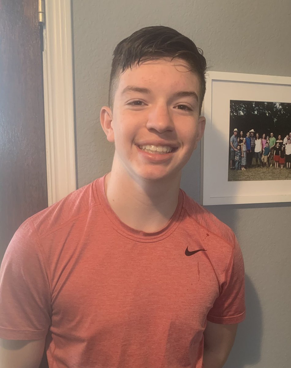 Happy Birthday to this no braces, contact wearing Stud! Can’t believe you’re 15‼️🤯